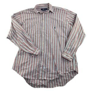 Vintage Ralph Lauren The Big Shirt Long Sleeve Button Down Size‎ L